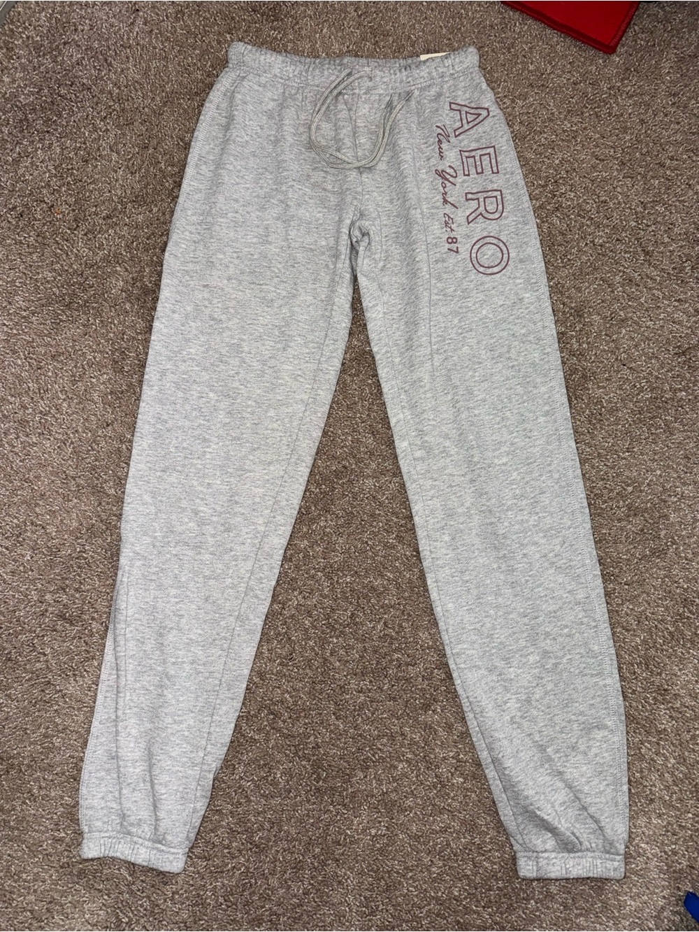 Aeropostale Women’s Heather Gray Jogger Sweatpants